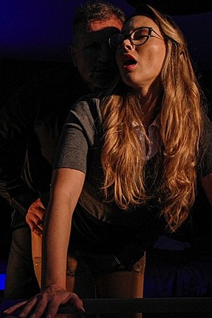 Karina King Office Sex: Big Nipples & Glasses Pics - 15