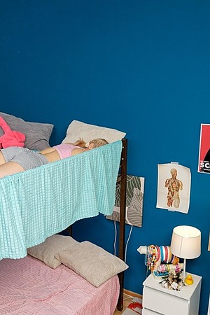 Anastaysha Bee & Molly Cute - Blonde Vs Redhead - Biting & Licking - 01