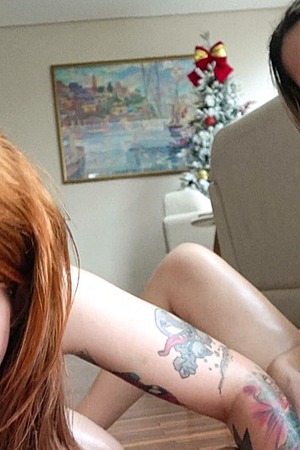 Scarlet Taylor & Sophia HGE - FFM Threesome POV - Blonde Vs Redhead22