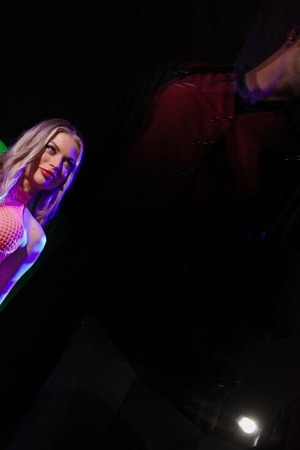 Dina Joy Takes Hardcore BBC In A Neon Club - Adult Prime nude pic 04