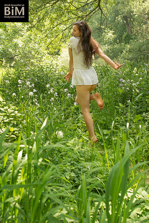 Cat In Wildflower - Photo 00