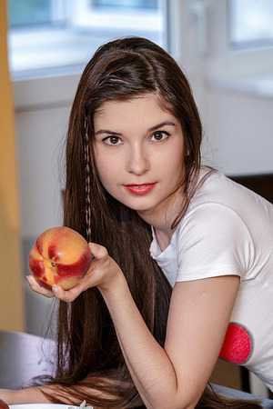 Donita Strips Her Panties Off In The Kitchen | Nude Photo Gallery00