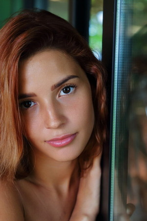 Agatha Vega Spreads Naked On The Veranda With Her Cup - Photo 19