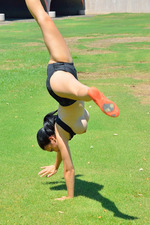 Saraya Former Gymnast - 11