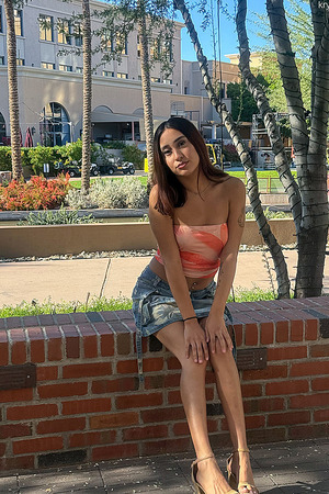 Krystal - Public Upskirt & Pussy Flashing - 00