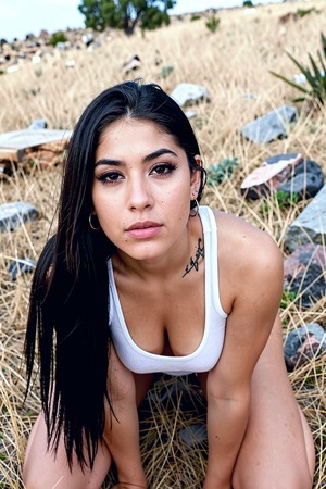 Paloma Spreads On A Rocky Hillside, Then Sucks Cock - Made Porn nude pic 01