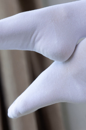 Alice Kelly Licks Her Own Nipple In White Knee Socks - Met-Art nude pic 07