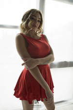 Liza Red Dress - 07