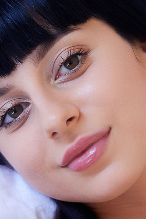 Sarah Heizel - Raven-Haired Beauty Strips Out Of Lingerie - Photo 15