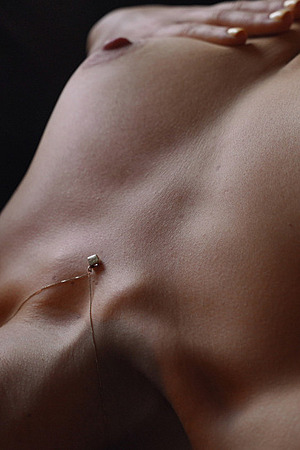 Esteria Q | Nude Redhead In Black Boots By Candlelight09