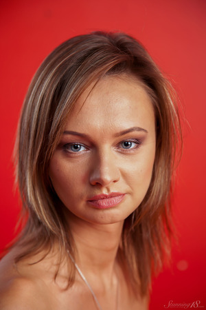 Natally O Lifts Her Legs As A Blonde Teen - Photo 09
