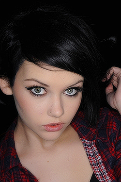 Mellisa Clarke In Sexy Black Lace
