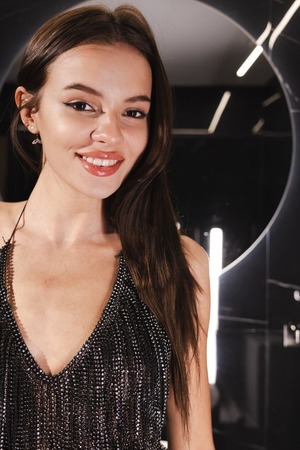 Malena Amaro Slips A Sparkle Dress And Spreads In The Bathroom - Photo 09
