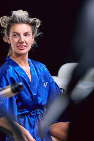 Elania WIFEY Curly Blonde Hotwife Takes Two Studs With Husband Filming - Photo 04