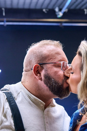 Elania WIFEY Curly Blonde Hotwife Takes Two Studs With Husband Filming - Photo 05