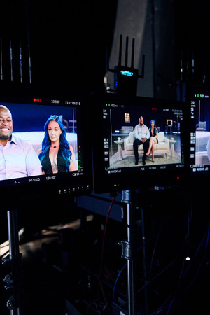 Kira McKay Blue Hair Hotwife Studio Bed Cuckold Set - Photo 06